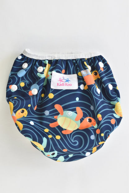 NEW Kadi Koo Australia Size approx 1-2 Adjustable Swim Nappy