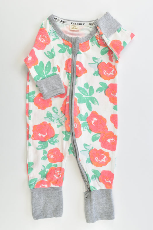 NEW Kids Tales Size 00 Roses Romper