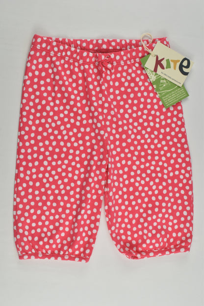 NEW Kite Size 1 (80-86 cm) Dots Organic Shorts