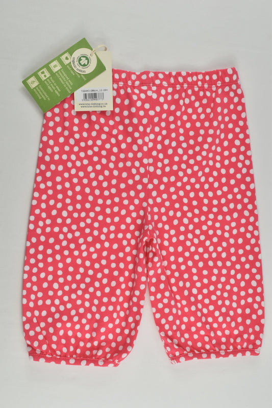NEW Kite Size 1 (80-86 cm) Dots Organic Shorts