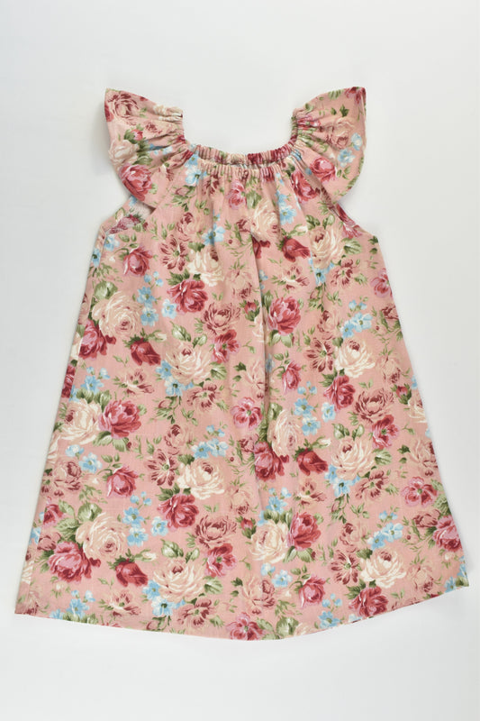 NEW Lily Grace (NZ) Size 2-3 Handmade Floral Dress