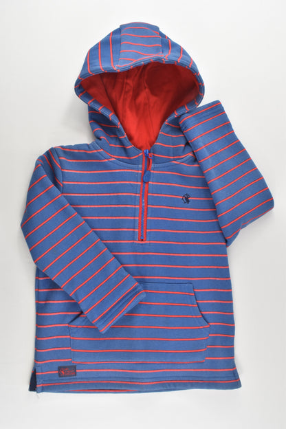 NEW Little Lighthouse (UK) Size 3-4 (98-104 cm) Warm Striped Hooded Jumper