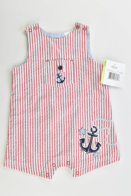 NEW Little Me (US) Size 000 (3 months) Nautical Short Romper