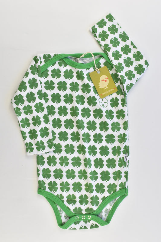 NEW Littlehorn Size 0 (9-12 months) Clover Bodysuit