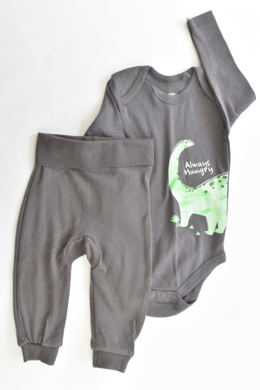 NEW Lupilu (Germany) Size 62/68 (2-4 months) Dinosaur Set