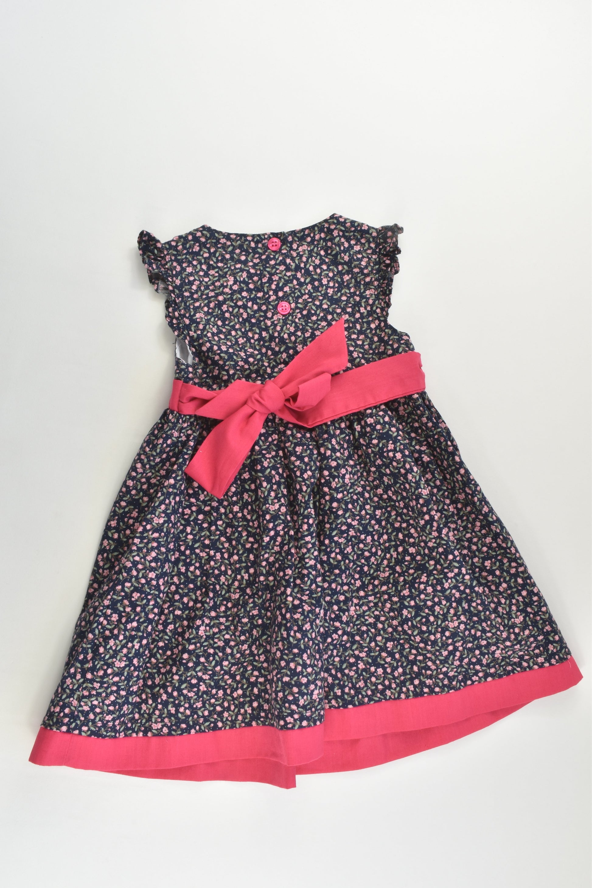 NEW Maggie & Zoe Size 1 (12-18 months, 86 cm) Lined Floral Dress