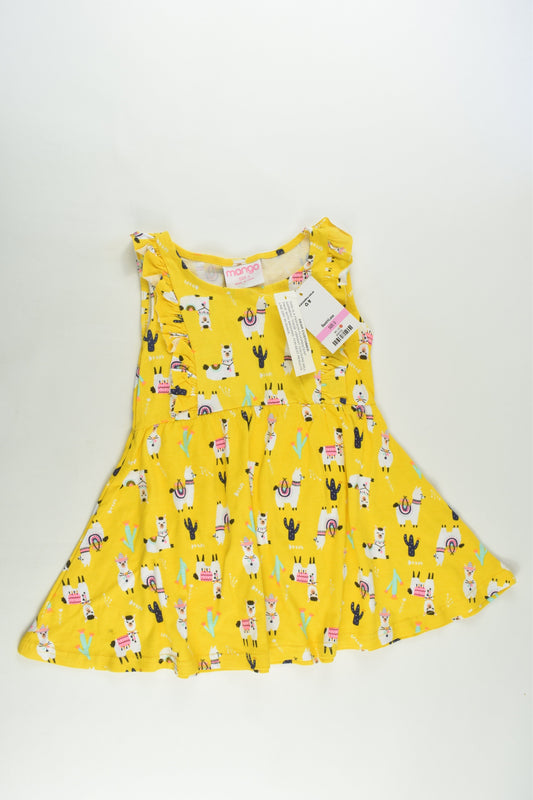 NEW Mango Size 3 Llama Dress