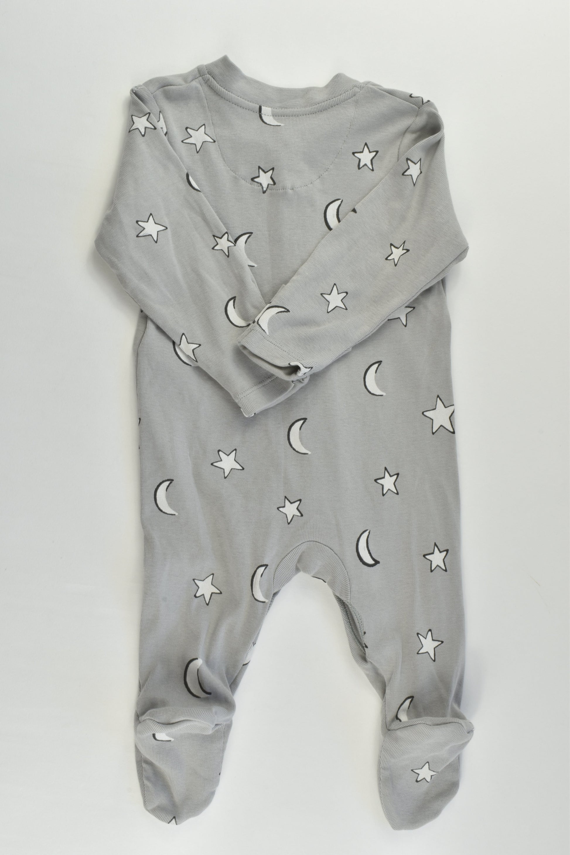 NEW Marks & Spencer Size 000 Stars and Moon Footed Romper