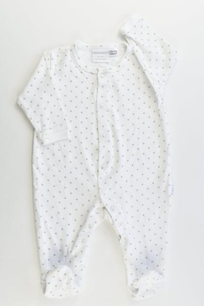 NEW Marquise Size 00 (3-6 months) Stars Footed Romper