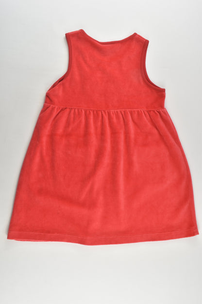 NEW Me&i Size 3-4 (98/104 cm) Tortoise Velour Dress