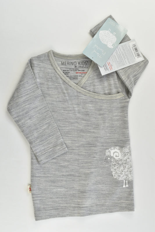NEW Merino Kids (NZ) Size 0 (6-12 months) Merino Top