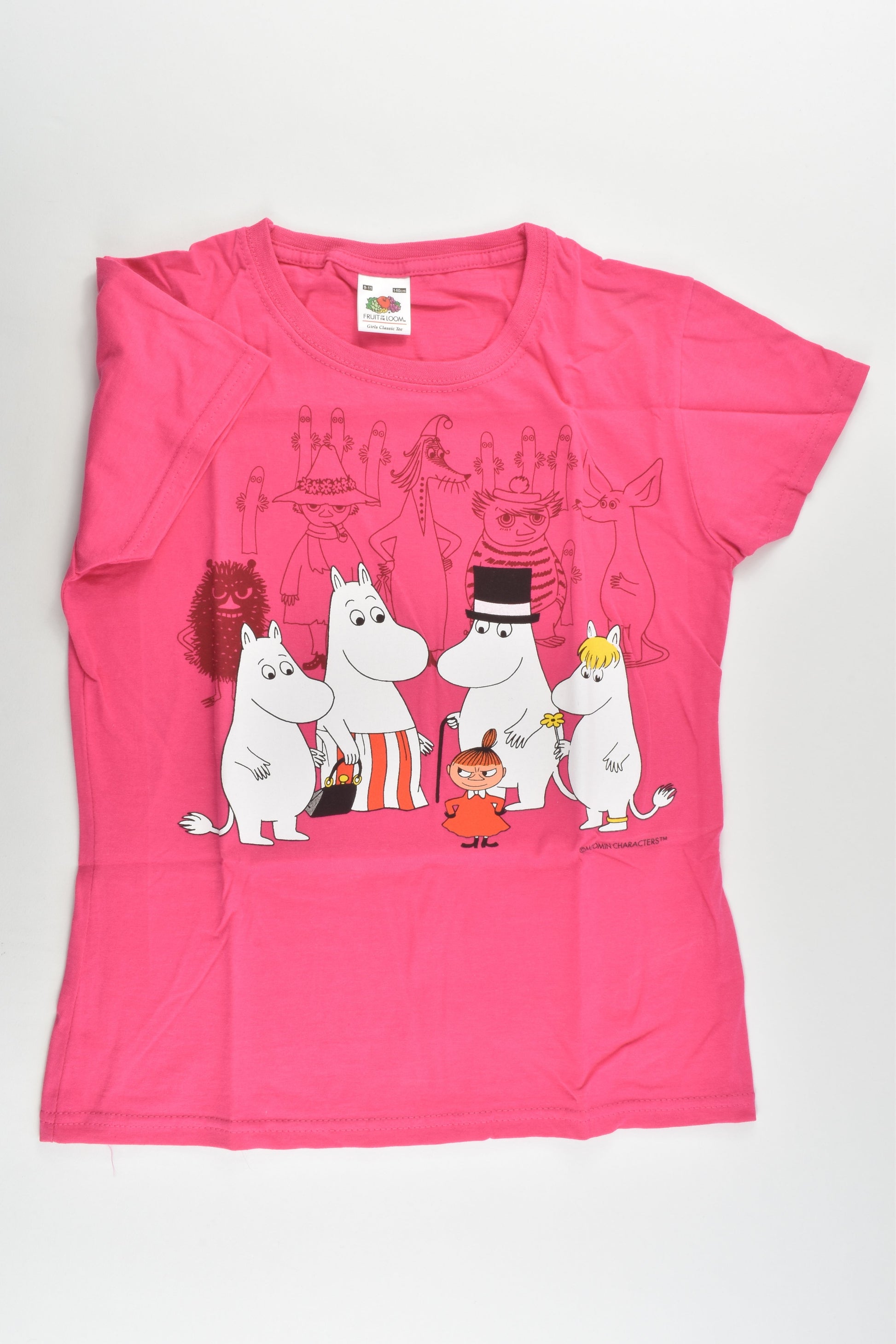 NEW Mikebon (Finland) Size 9-11 (140 cm) Moomin T-shirt