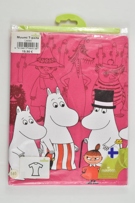 NEW Mikebon (Finland) Size 9-11 (140 cm) Moomin T-shirt