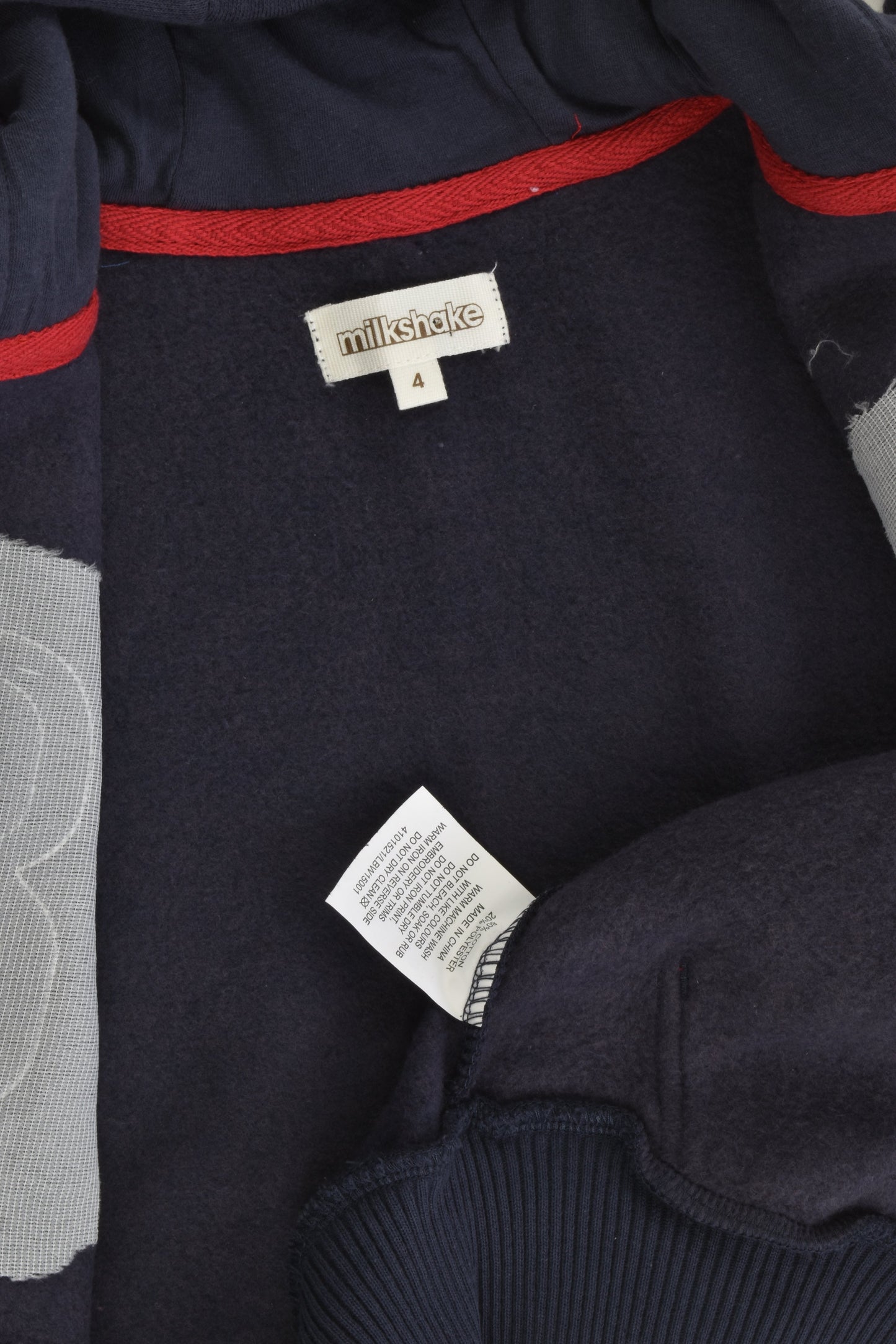 NEW Milkshake Size 4 Hooded Jumper