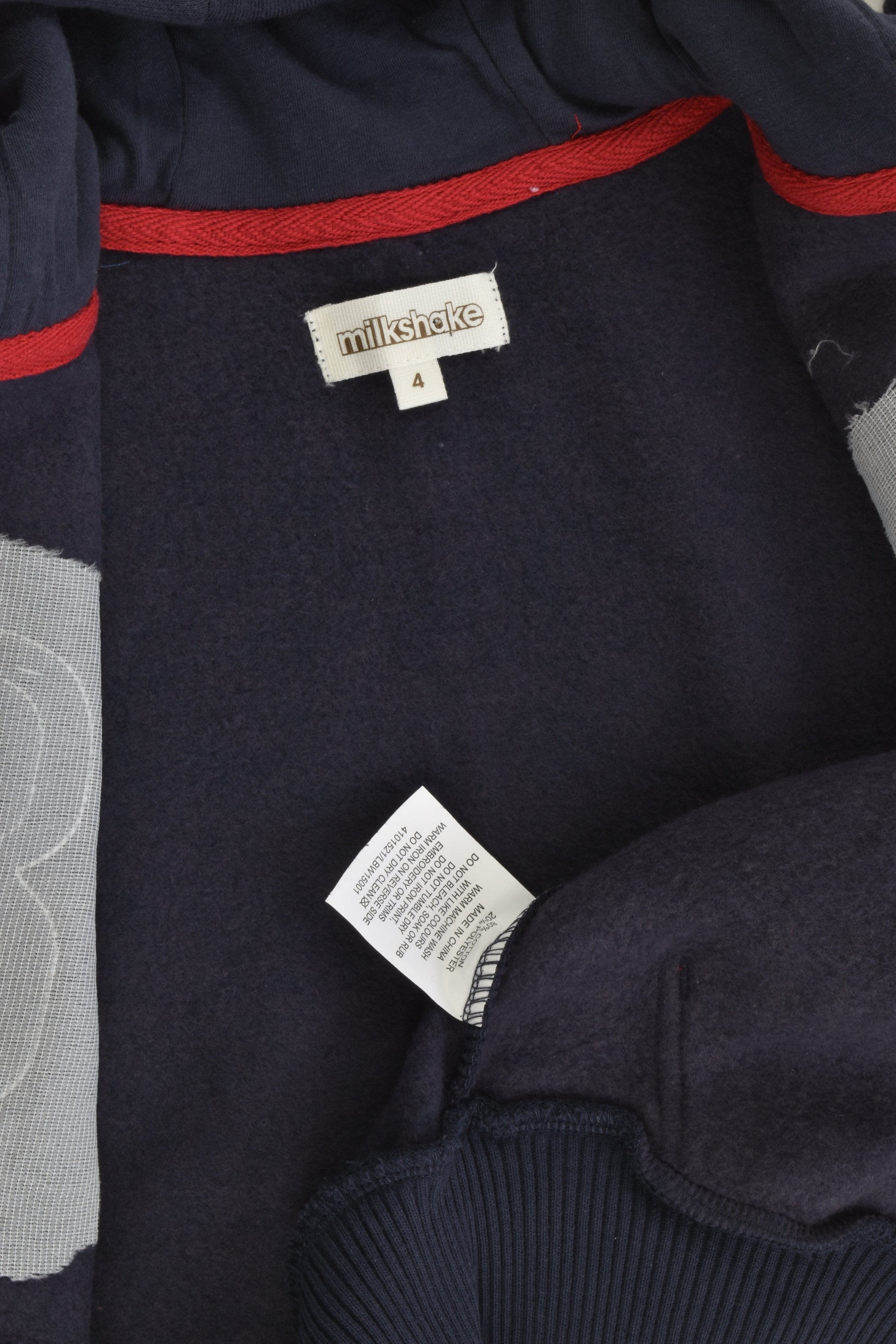 NEW Milkshake Size 4 Hooded Jumper
