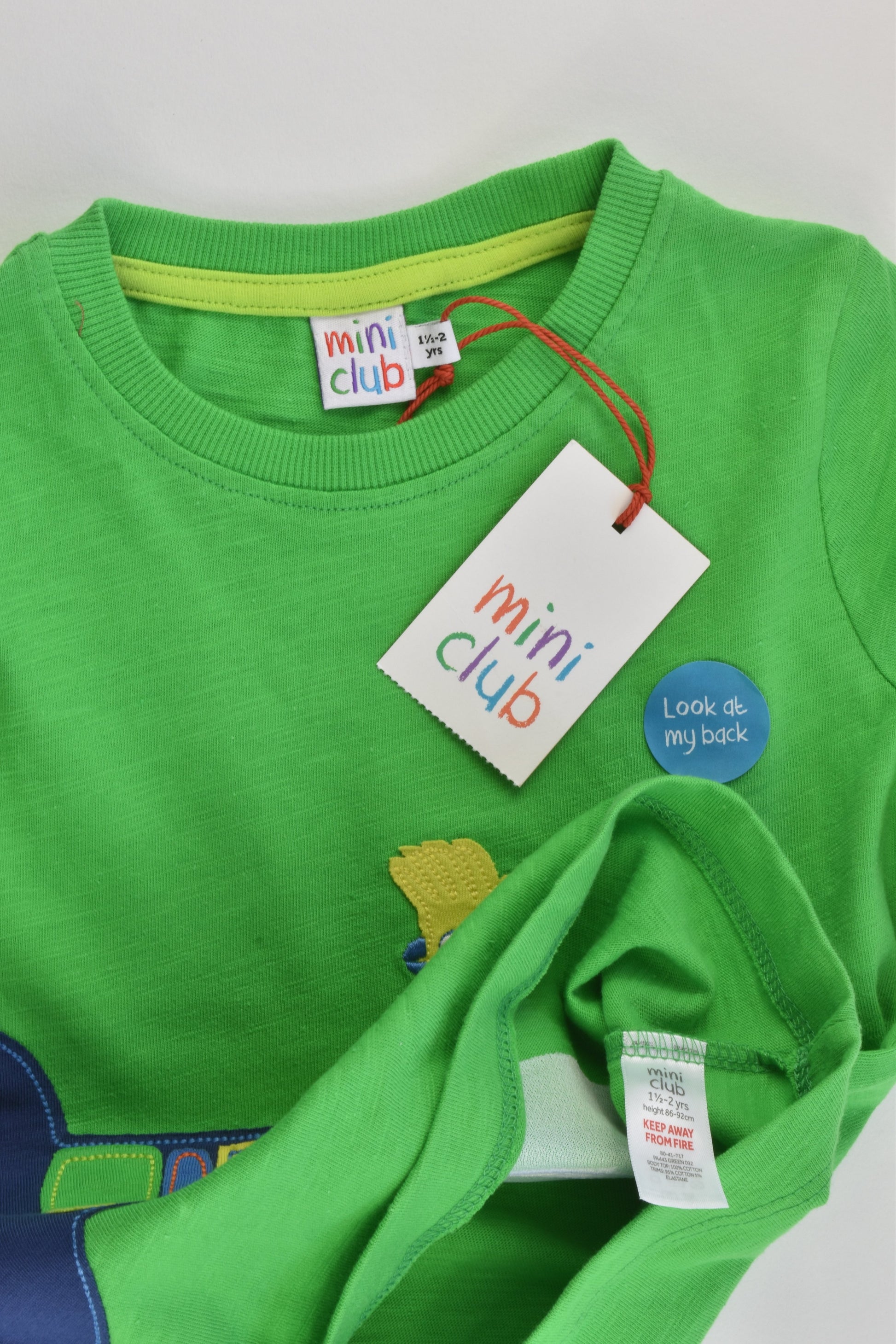 NEW Mini Club Size 2 (86-92 cm) Bird T-shirt