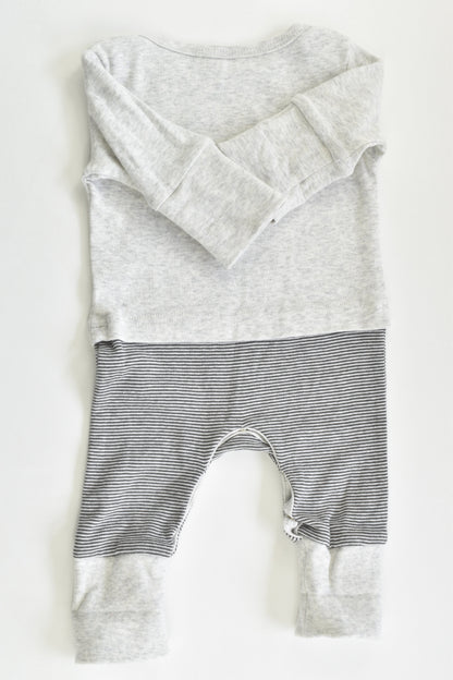 NEW Minifin (AU) Size 000 'Little Monster' Romper