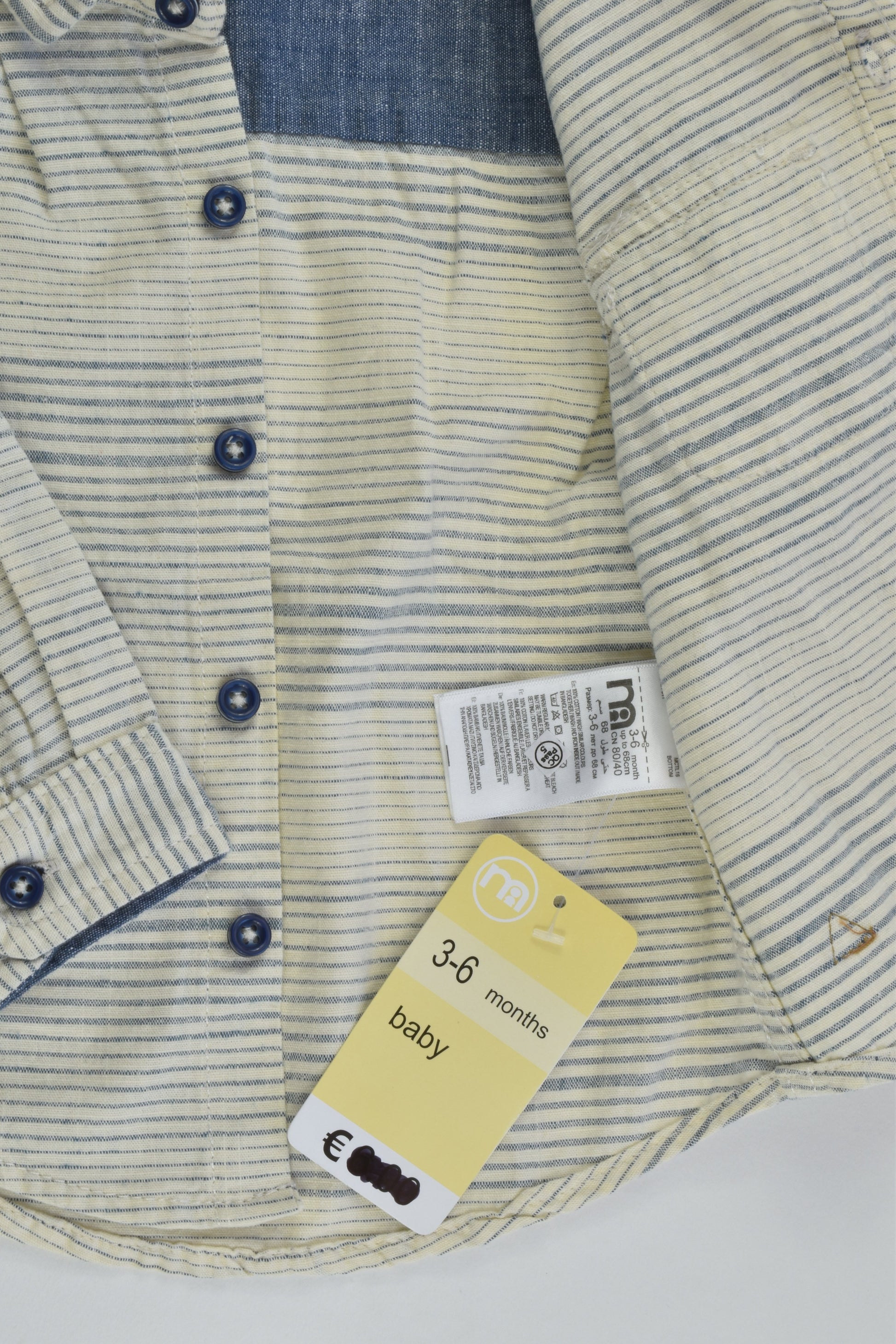 NEW Mothercare Size 00 (3-6 months) Shirt