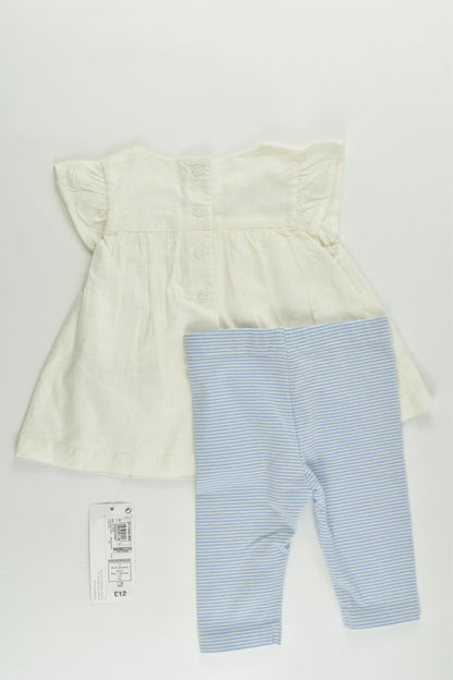 NEW M&S Size 000 (0-3 months) Outfit