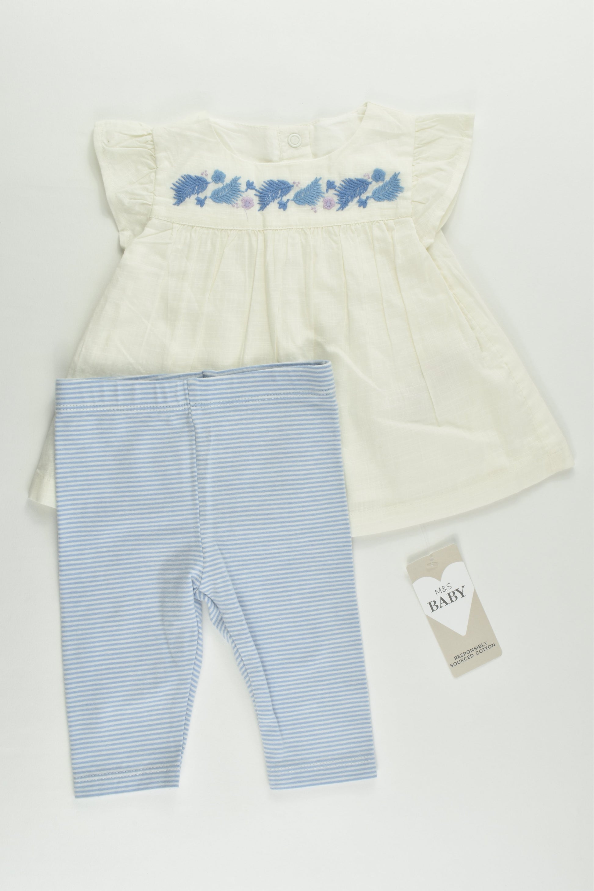 NEW M&S Size 000 (0-3 months) Outfit
