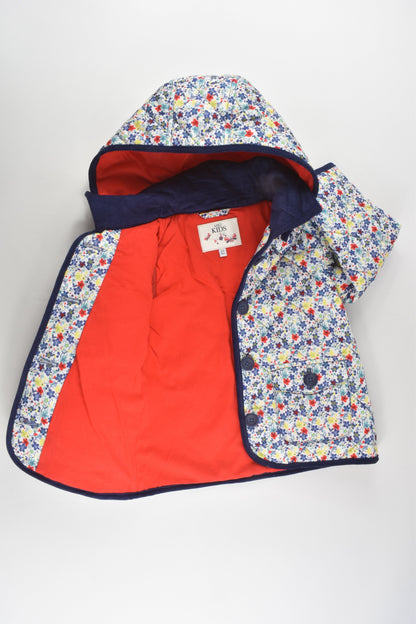 NEW M&S Size 2-3 (98 cm) Liberty Print Winter Jacket