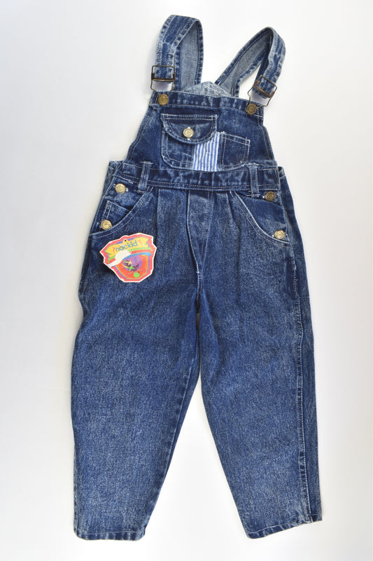 NEW Nackid Size approx 4-5 'Building Young Style' Denim Overalls