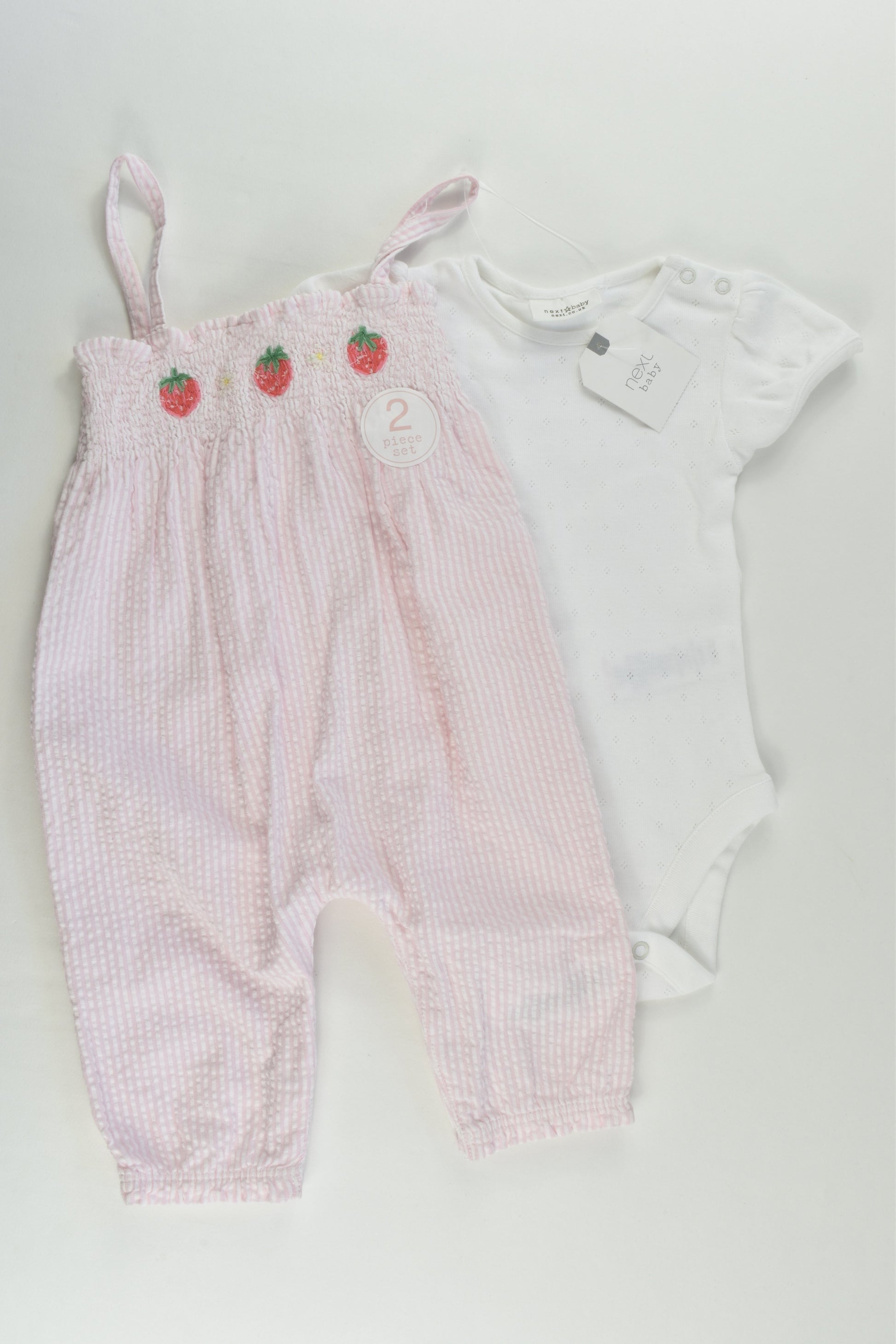 NEW Next Size 00 (3-6 months) Strawberry Outfit