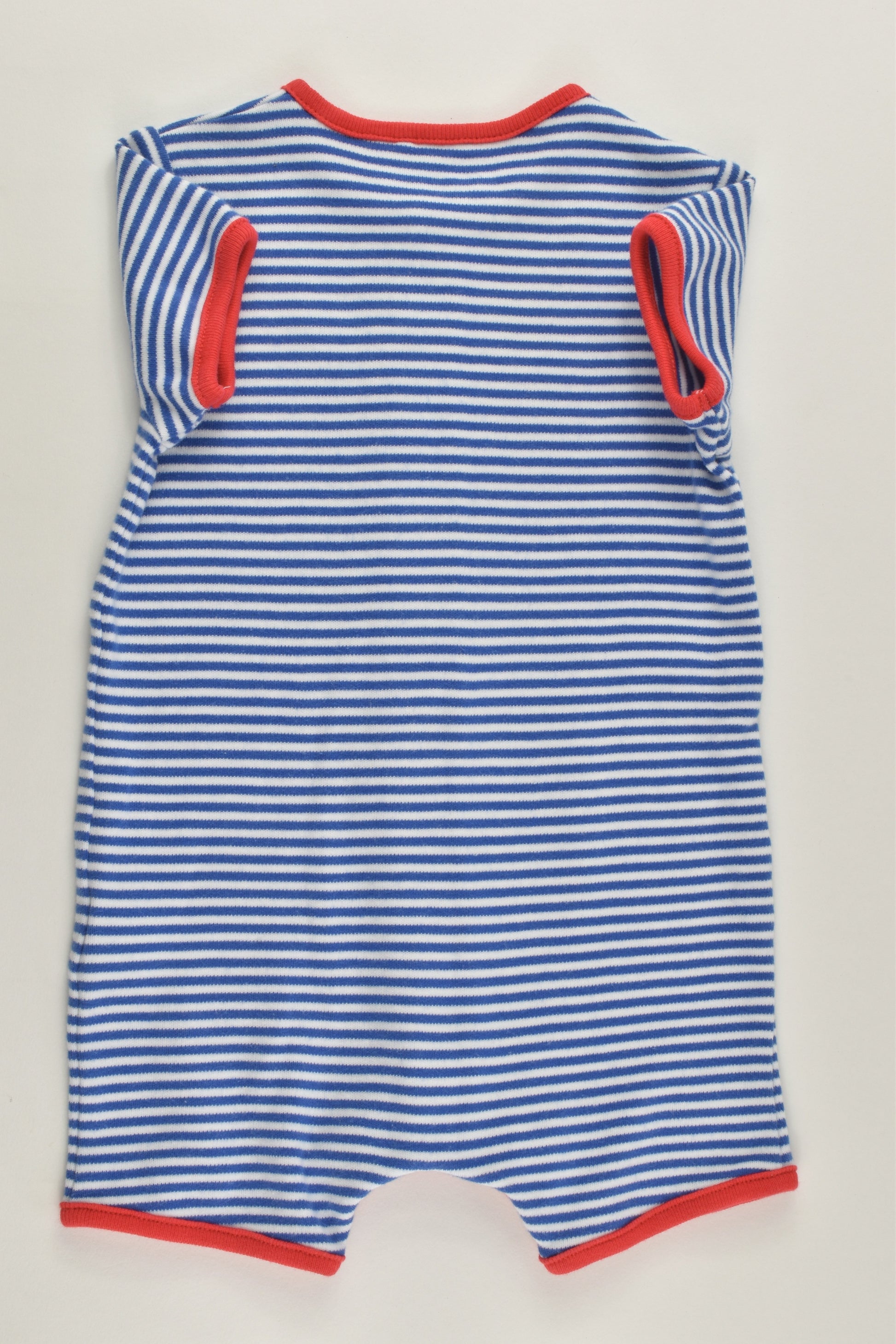 NEW Next Size 000 (Up to 3 months) Striped Short Romper