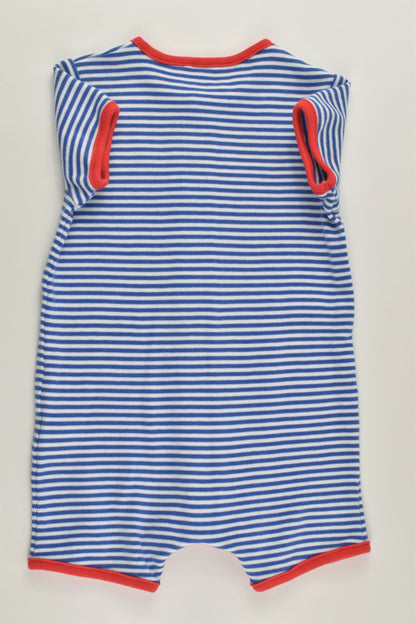 NEW Next Size 000 (Up to 3 months) Striped Short Romper