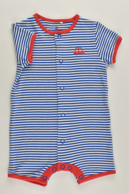 NEW Next Size 000 (Up to 3 months) Striped Short Romper