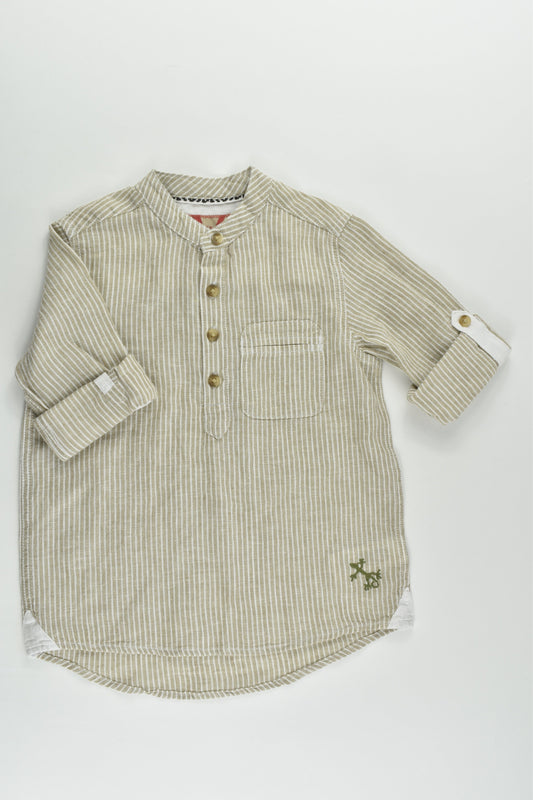 NEW Next Size 2 (92 cm) Linen/Cotton Shirt