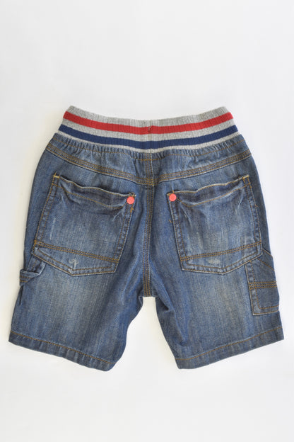 NEW Next UK Size 2-3 Soft Denim Shorts