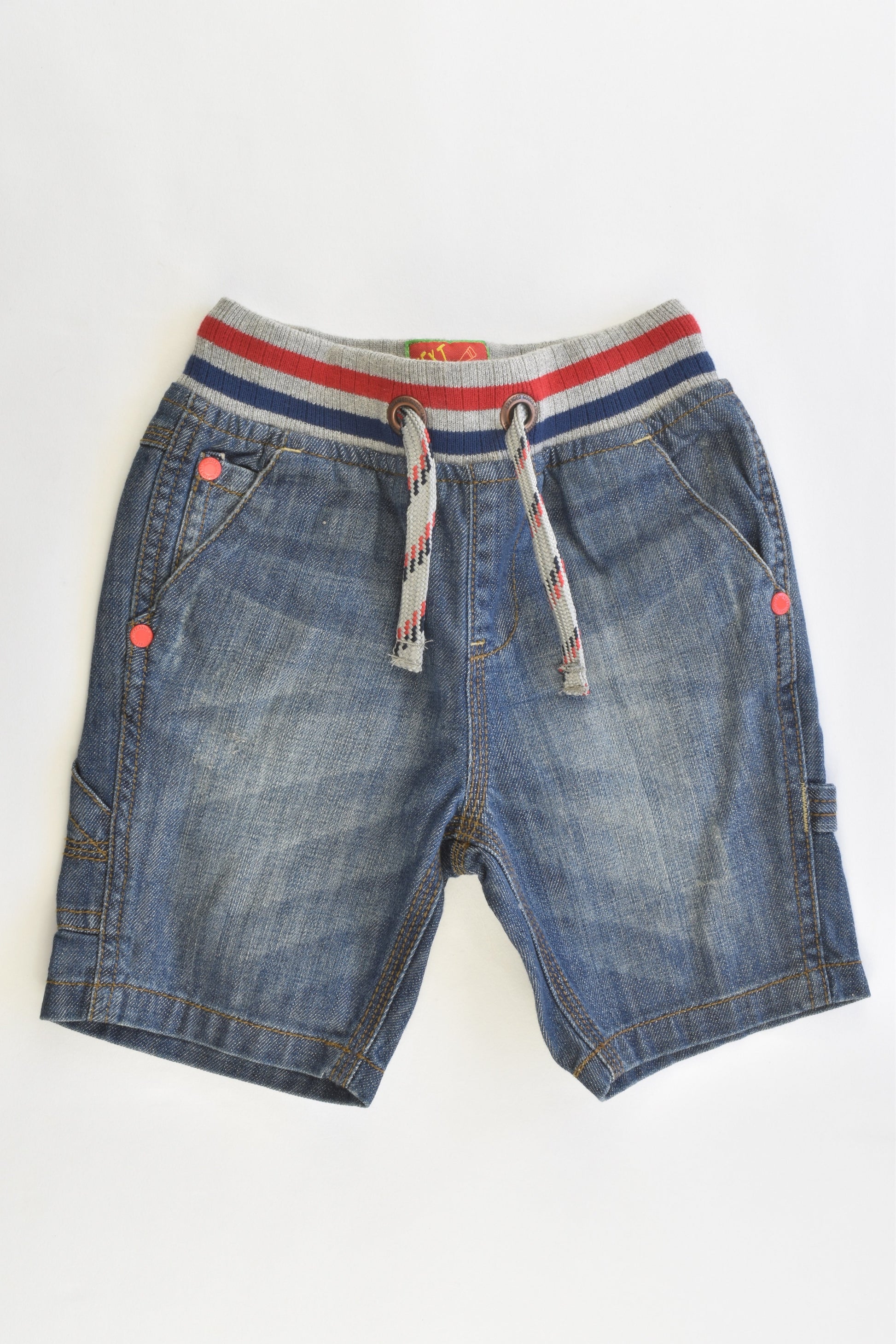 NEW Next UK Size 2-3 Soft Denim Shorts