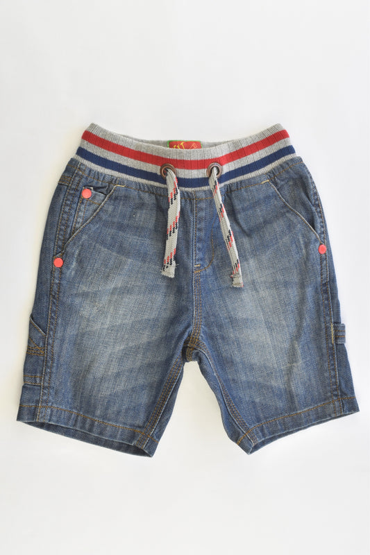 NEW Next UK Size 2-3 Soft Denim Shorts