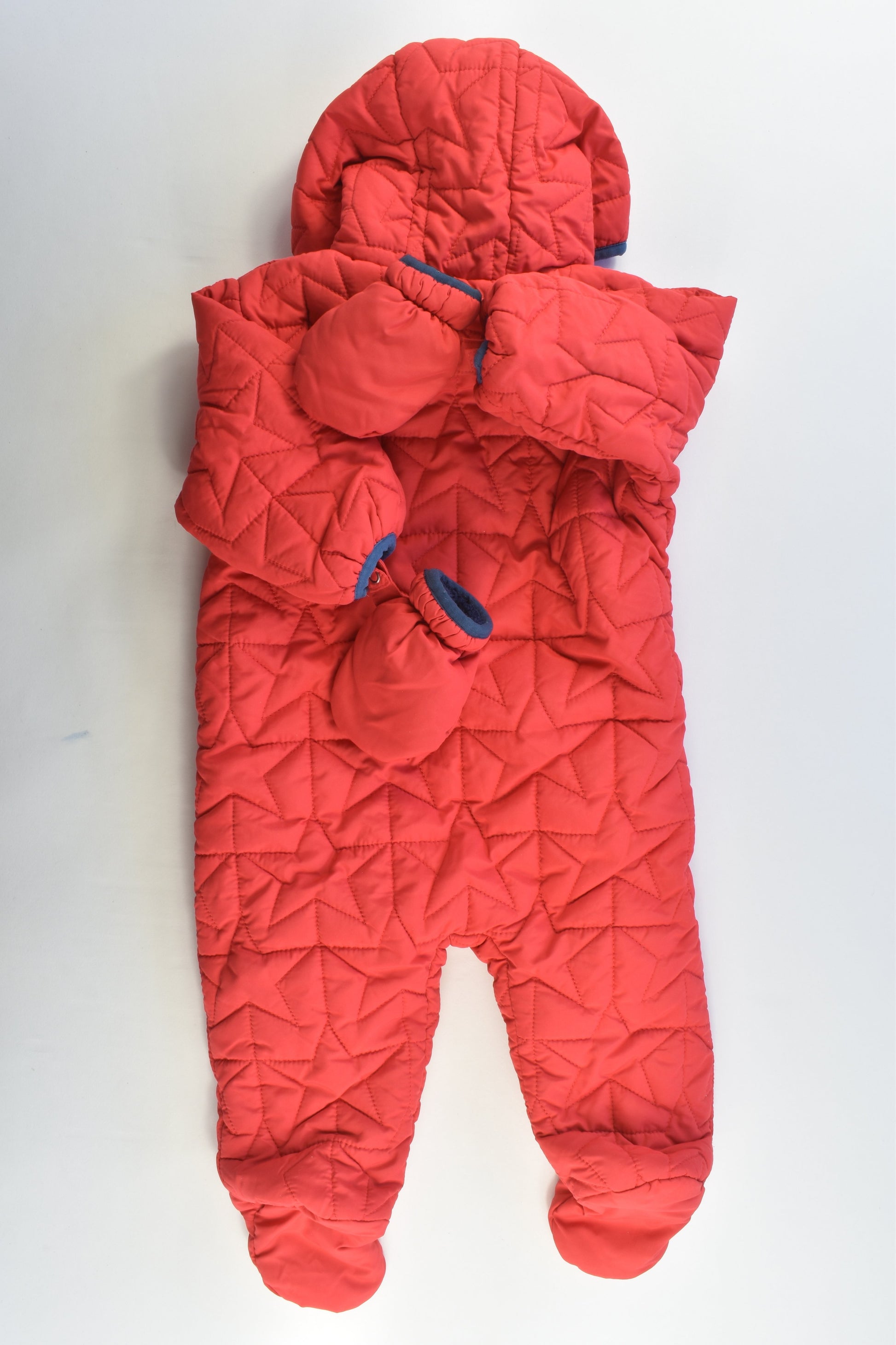 NEW Next (UK) Size 6-9 months (0-1) Stars Outdoors Overalls/ Pramsuit
