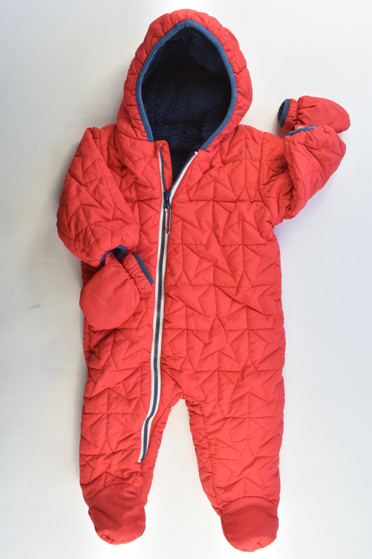 NEW Next (UK) Size 6-9 months (0-1) Stars Outdoors Overalls/ Pramsuit
