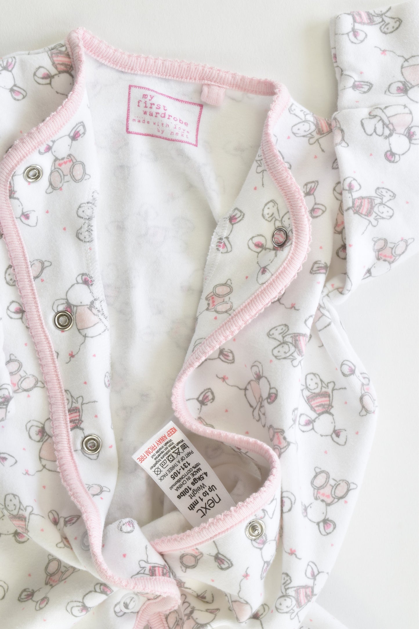 NEW Next Up to 1 month Mouse Romper