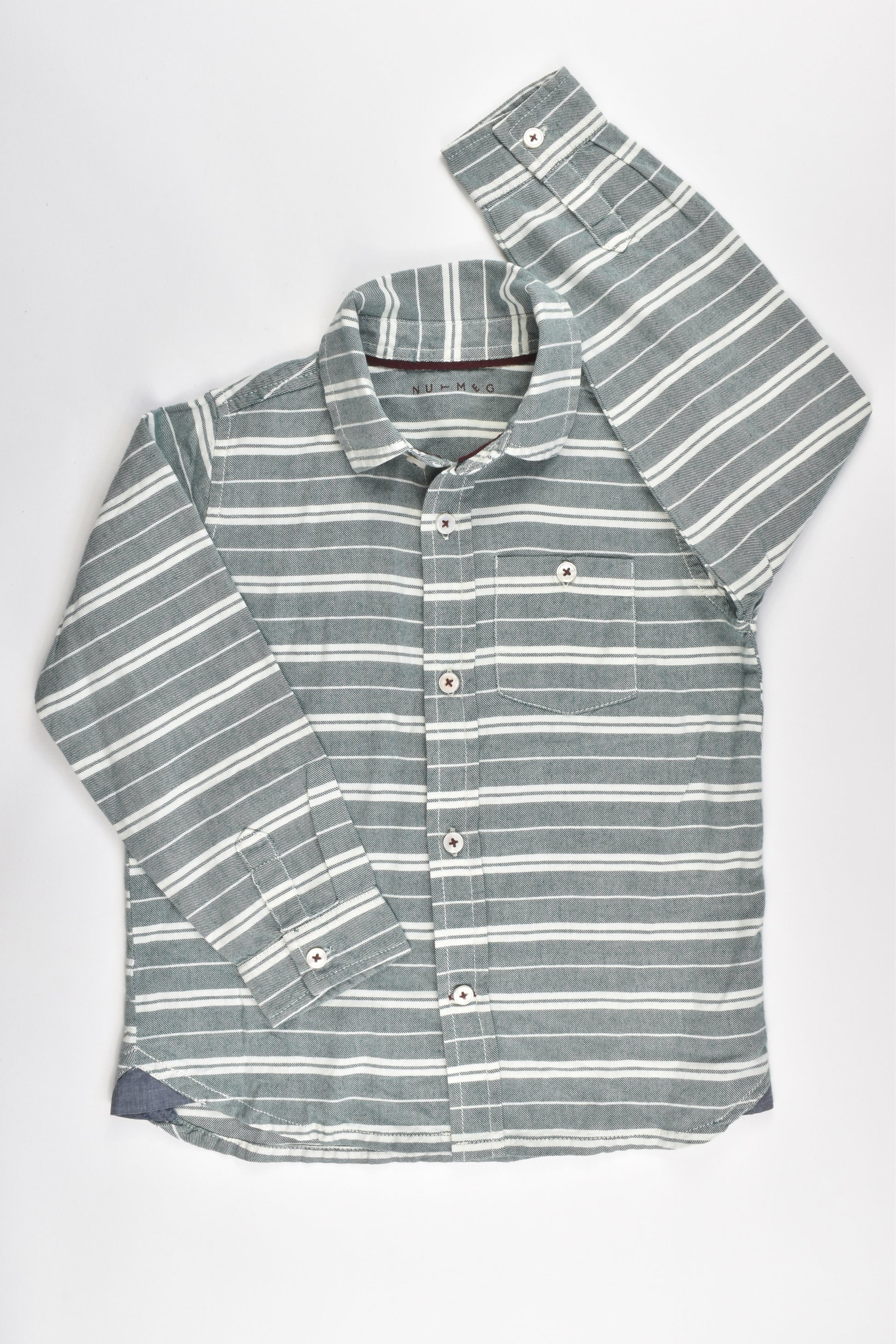 NEW Nutmeg Size 5-6 Collared Shirt