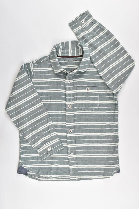 NEW Nutmeg Size 5-6 Collared Shirt