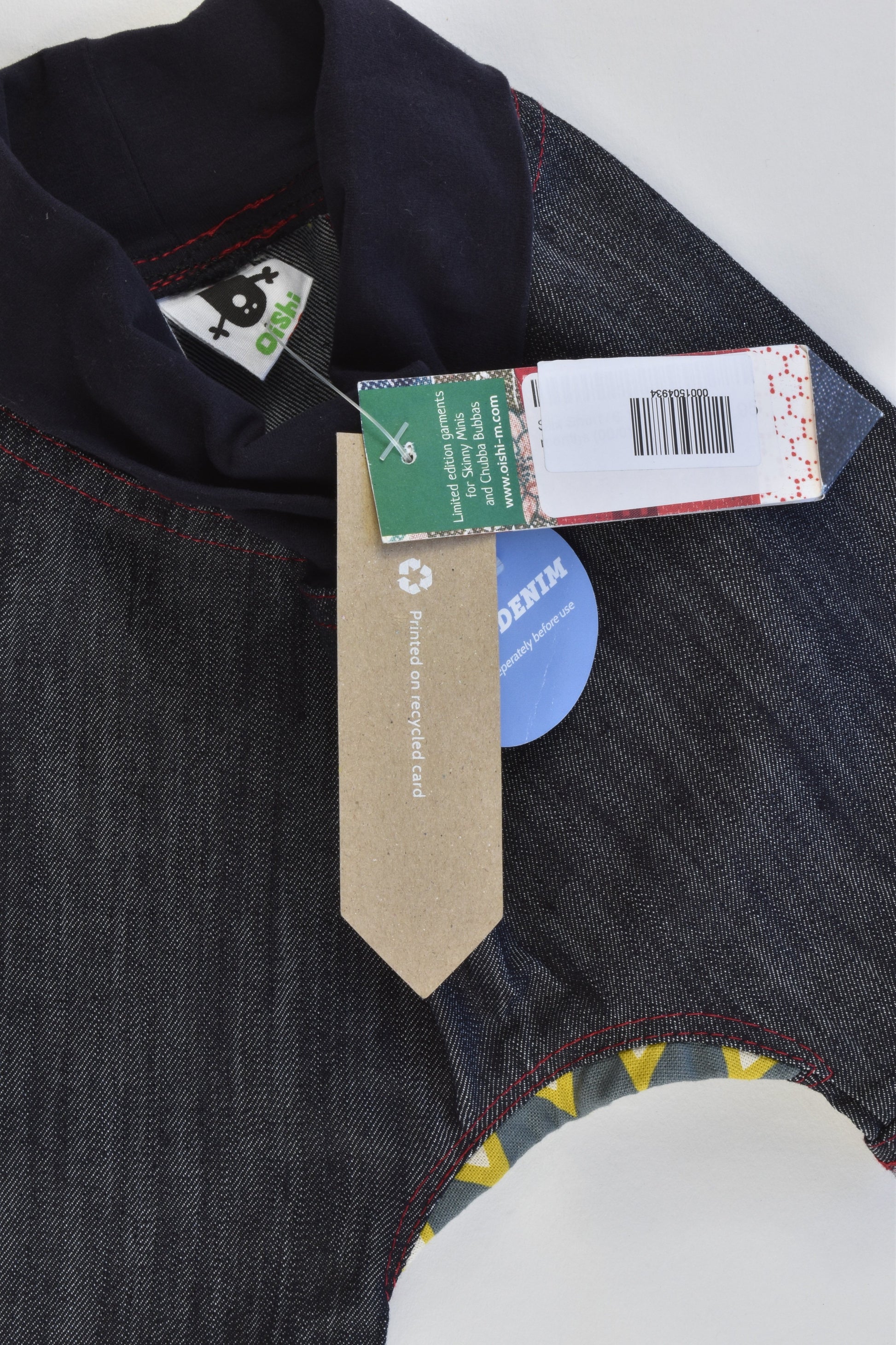 NEW Oishi-m Size 6-15 months Baggy Denim Shorts