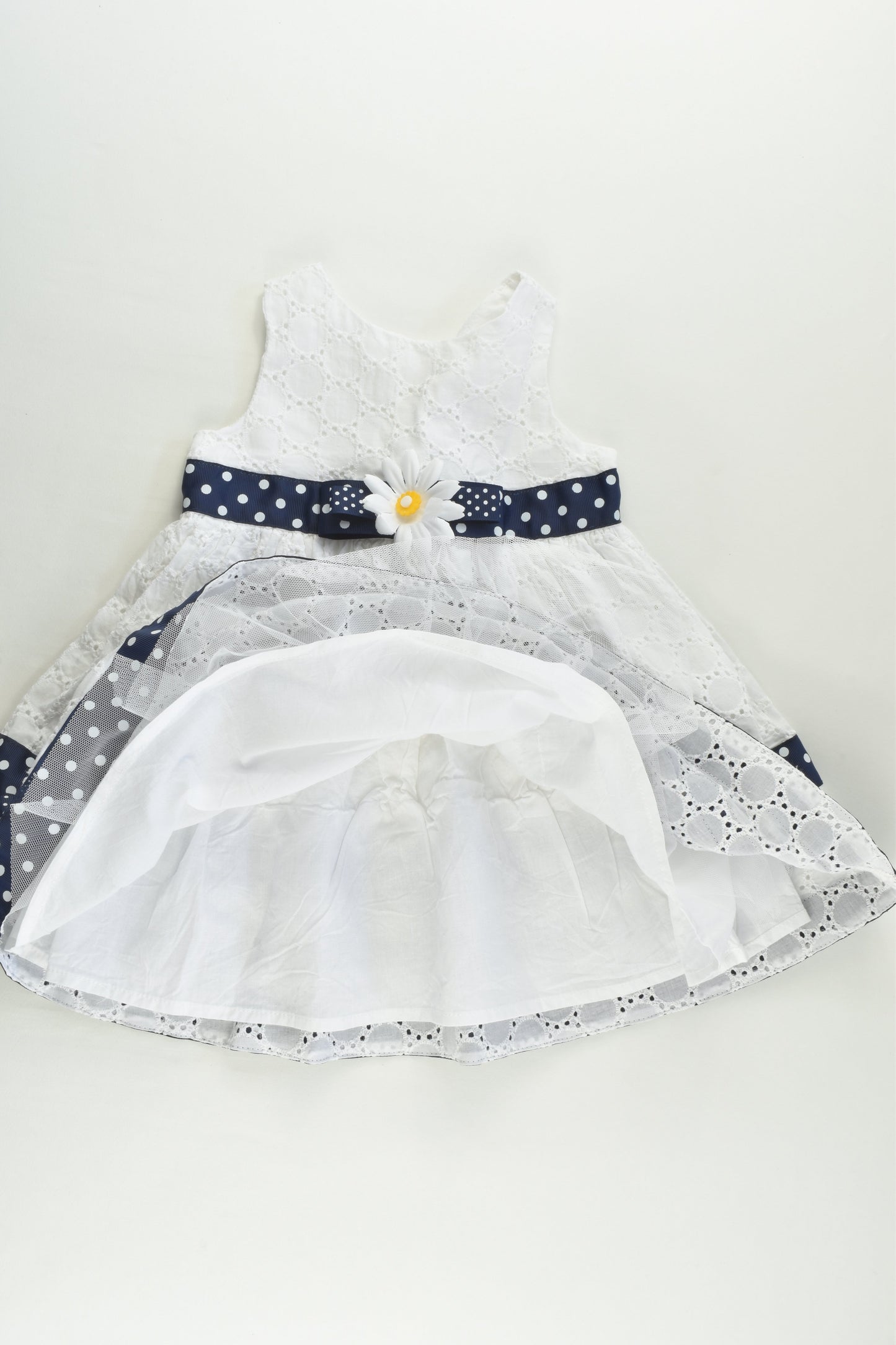 NEW Ollie's Place Size 1 Lined Lace and Daisy Dress