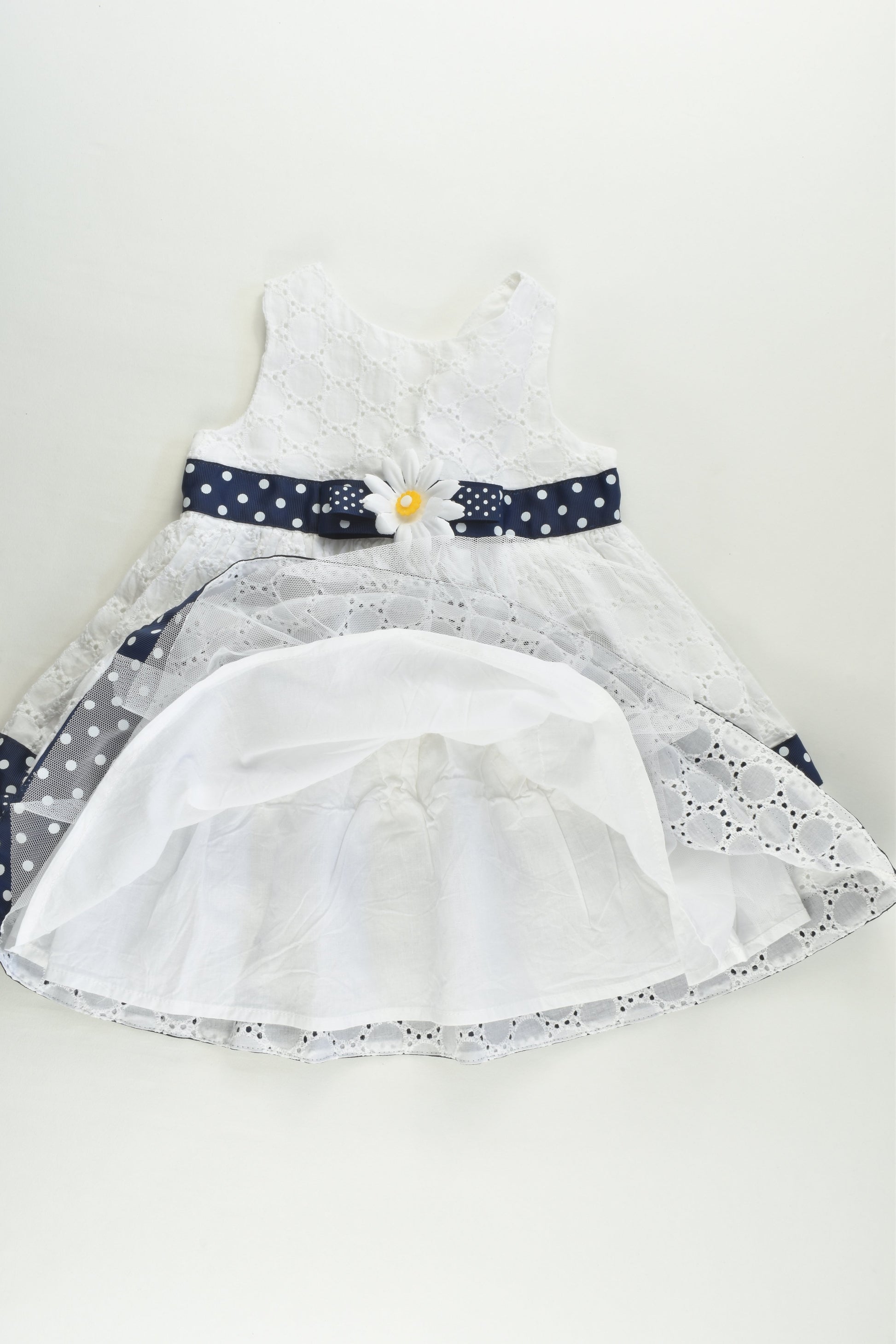 NEW Ollie's Place Size 1 Lined Lace and Daisy Dress