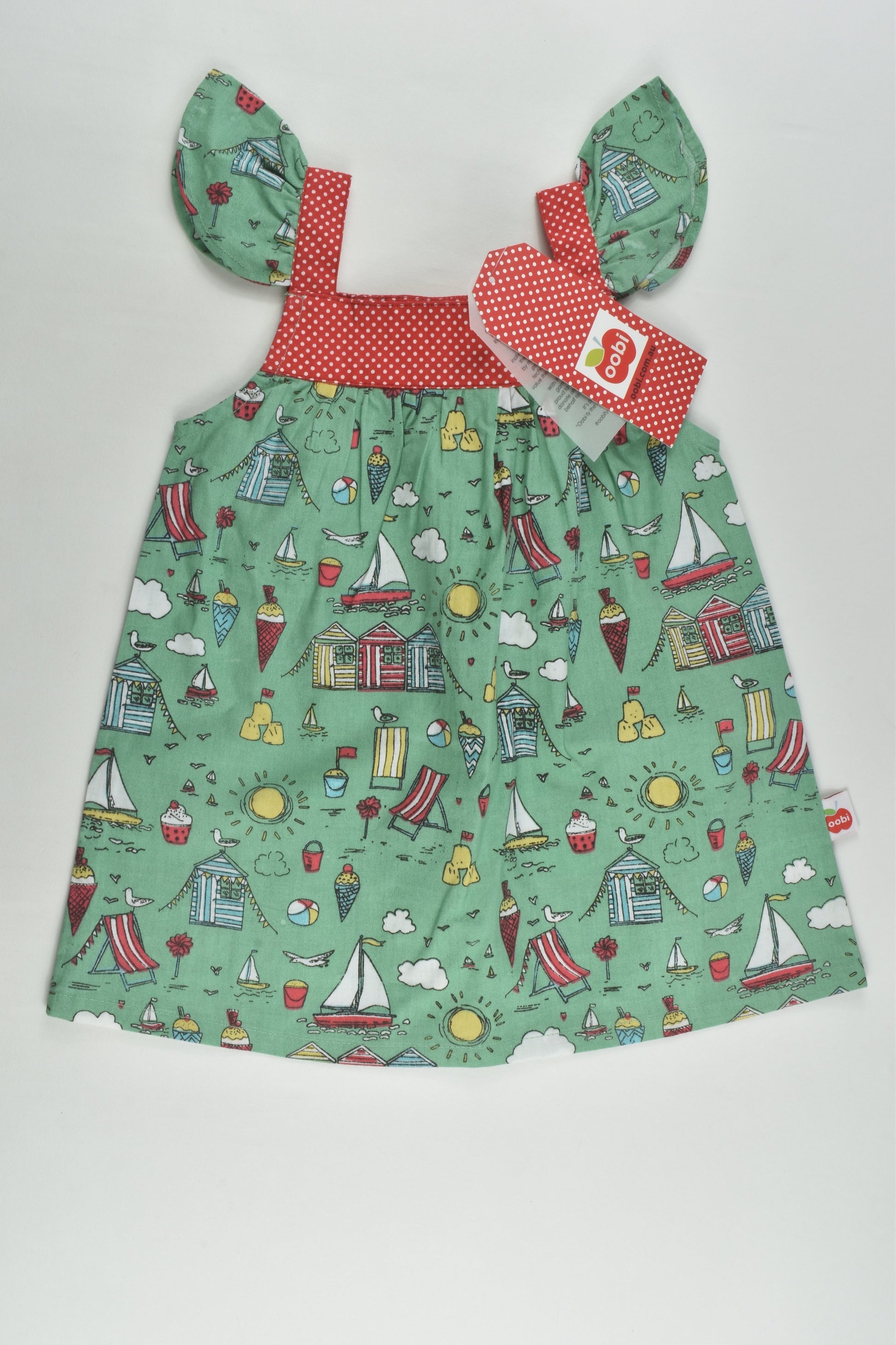 NEW Oobi Size 2 (92 cm) Seaside Dress