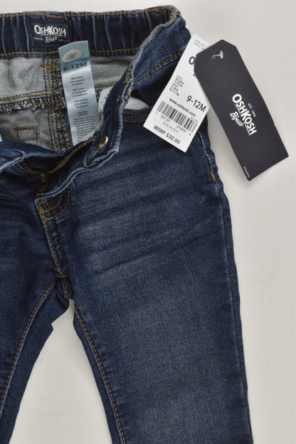 NEW OshKosh Size 0 (9-12 months) Slim Stretch Fit Denim Pants