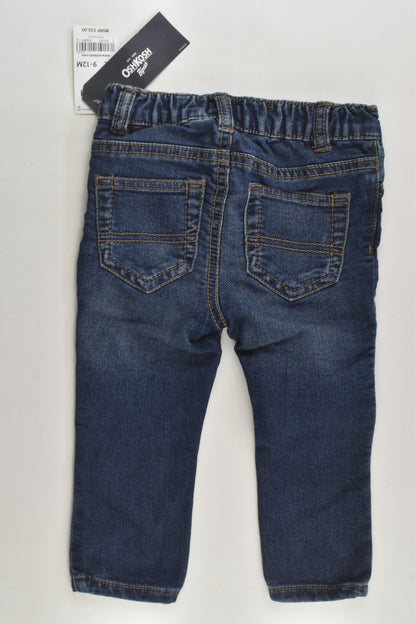 NEW OshKosh Size 0 (9-12 months) Slim Stretch Fit Denim Pants