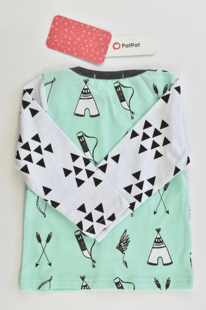 NEW PatPat Size 0 (70 cm) Teepee Top