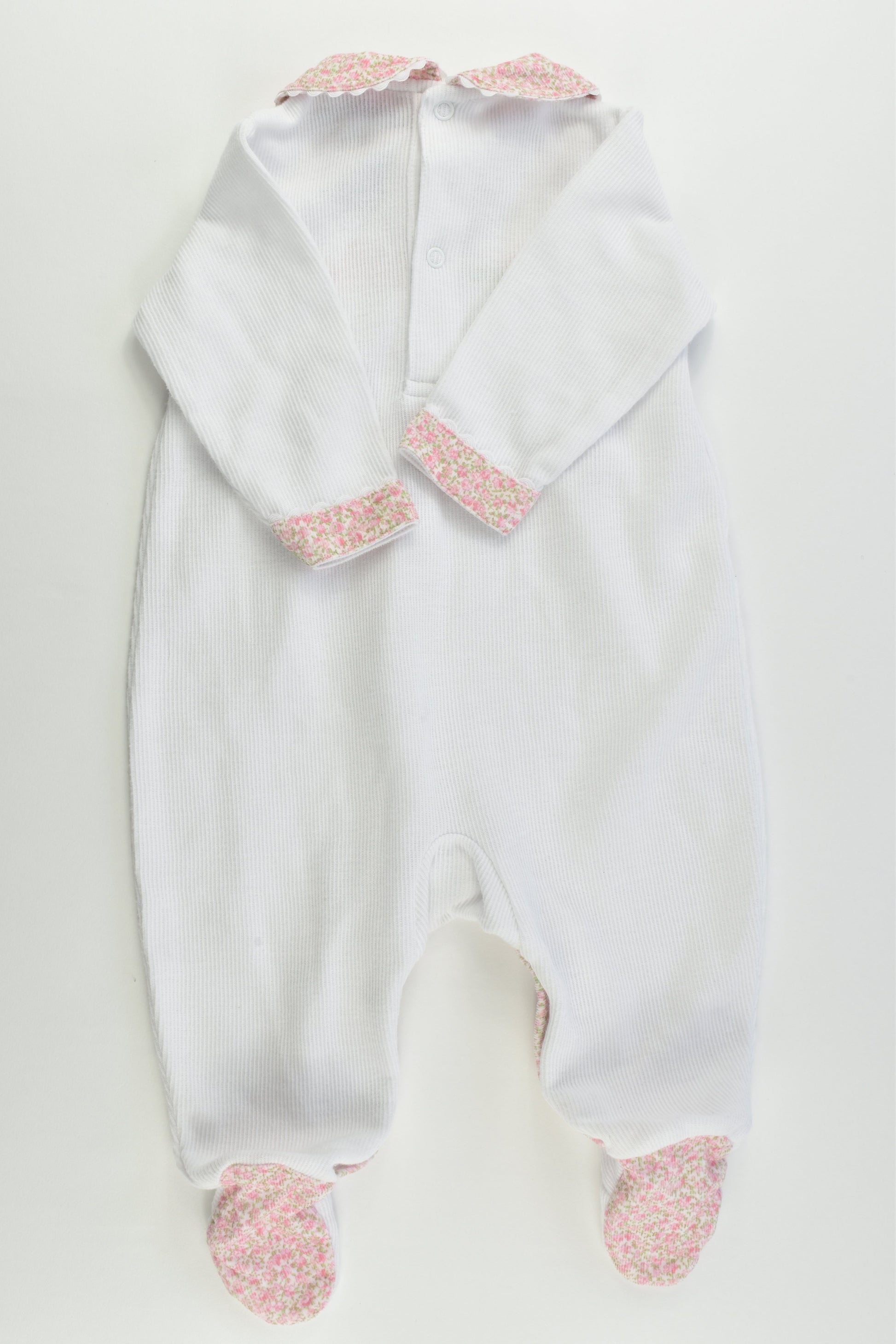 NEW Peter Rabbit By Barrymores Size 00 (6 months, 68 cm) Footed Ribbed Romper