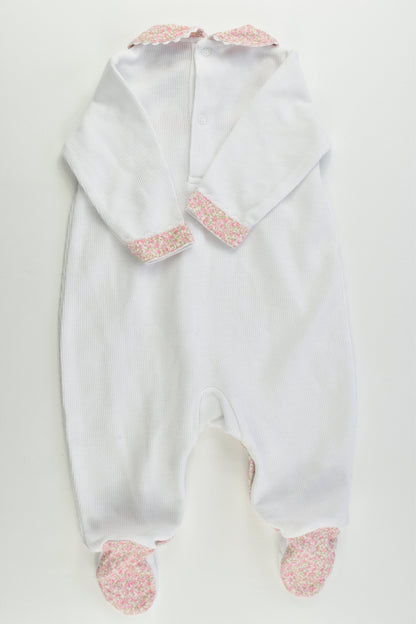 NEW Peter Rabbit By Barrymores Size 00 (6 months, 68 cm) Footed Ribbed Romper