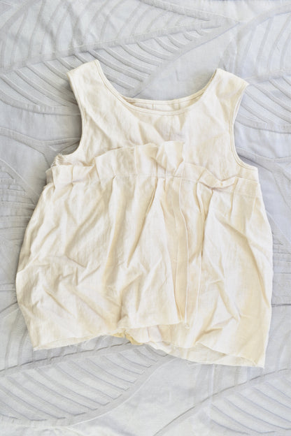 NEW Pinch and Spoon Leela Linen Top Nude