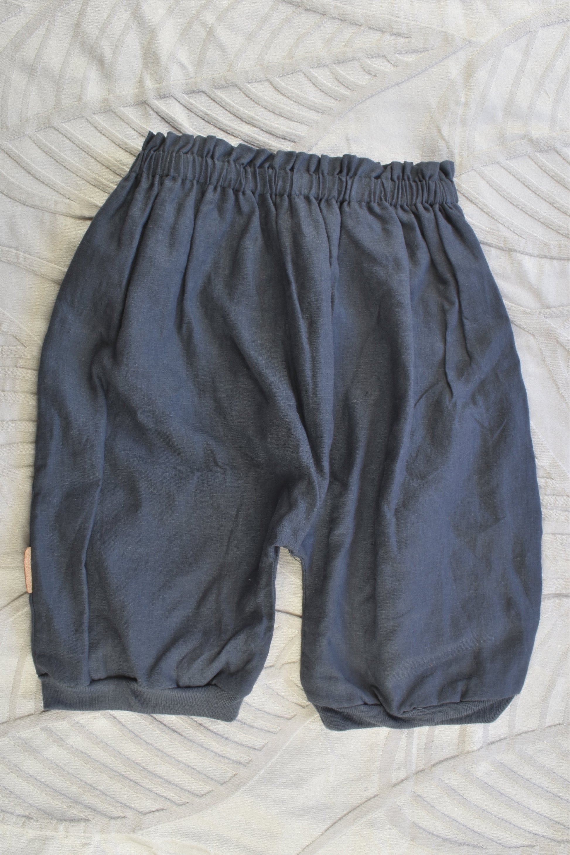 NEW Pinch and Spoon Size 8 Ange Linen Pantaloon Charcoal